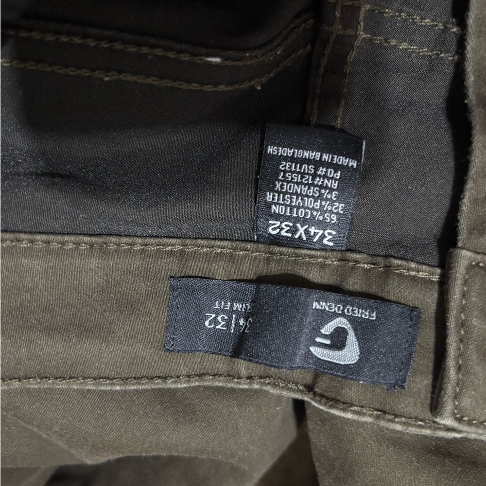 Men's Jeans in Olive